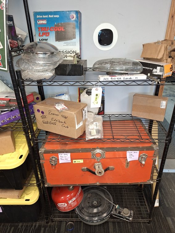 Assorted Car Parts, LS, Ford, Edelbrock Carb, More