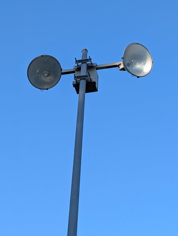 4 Tennis Court Light Poles