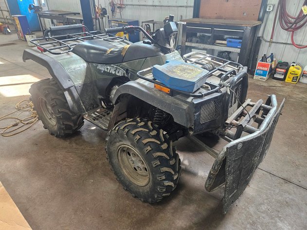 Image for Arctic Cat 400i 4-Wheeler, 4x4, 10,799 Miles, Starts, Runs but Dies When Given Gas