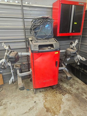 Image for Hunter PA100 Digital Alignment Machine on Wheels, 115V