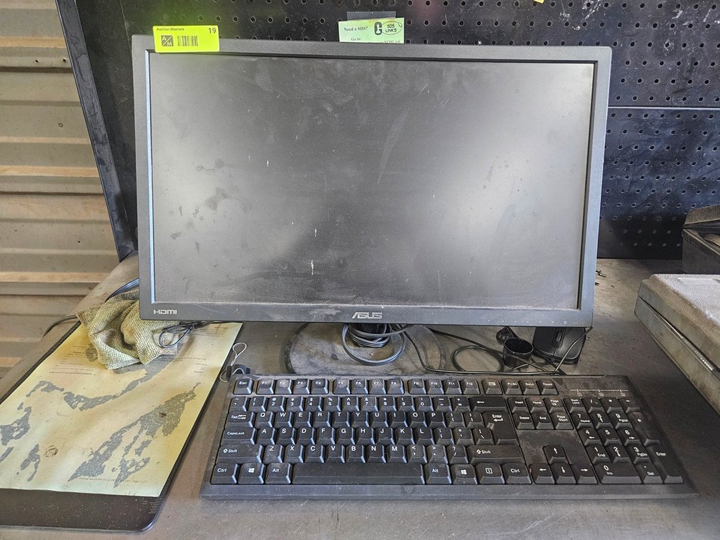 Asus Monitor and Keyboard