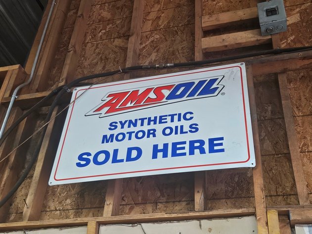 Image for Amsoil Metal Sign, 36