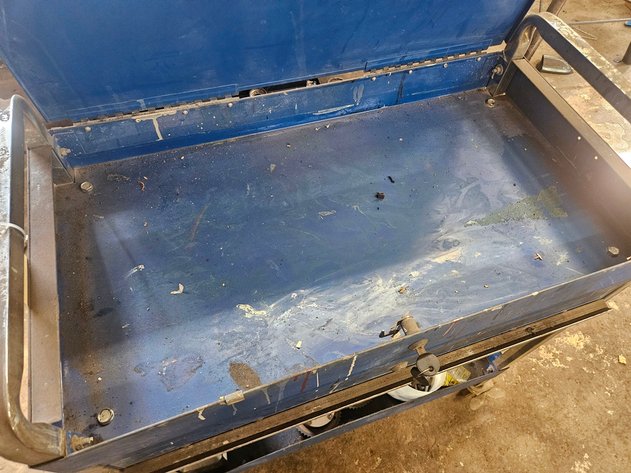 Image for Metal Shop Cart with Contents, 30