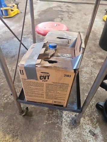 Image for Metal Shop Cart, Stand on Wheels