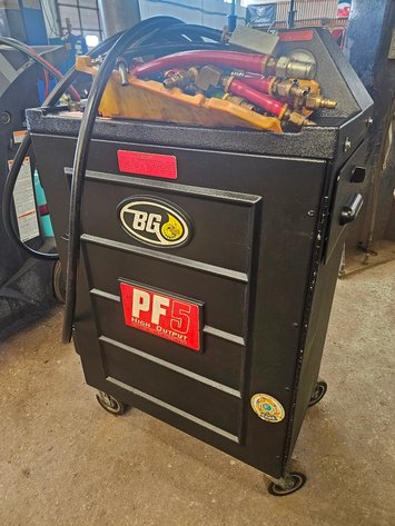 Image for BG PF5 High Output Power Flush and Fill System on Wheels