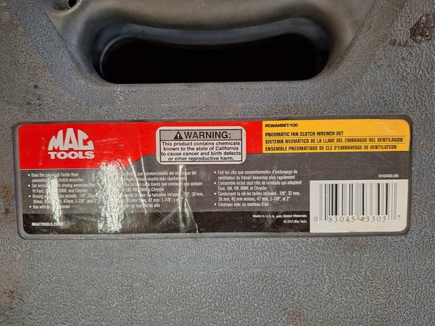 Image for Mac Tools Heavy Duty Wrench Set