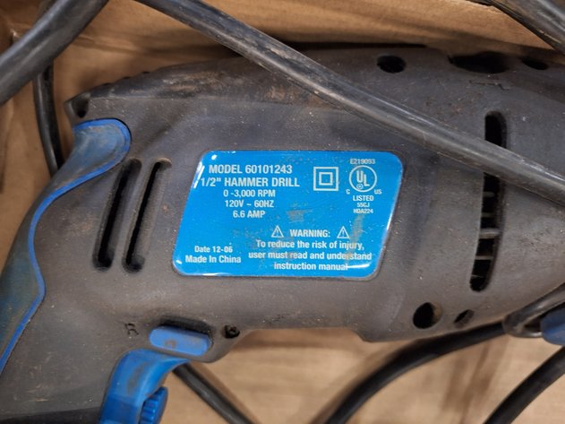 Image for Sawzall, Rotary Drill