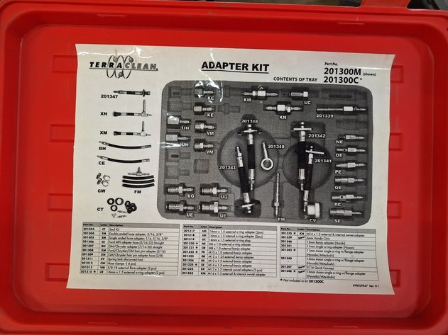 Image for Terraclean Fuel Injector Cleaner Adapter Kit