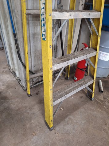 Image for Keller 8' Fiberglass Ladder