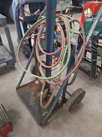 Image for Torch Cart with Hose and Torches
