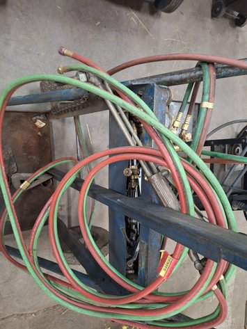 Image for Torch Cart with Hose and Torches