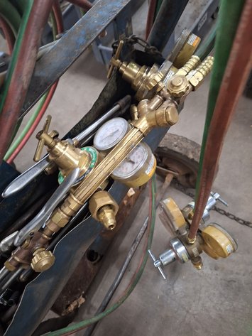 Image for Torch Cart with Hose and Torches