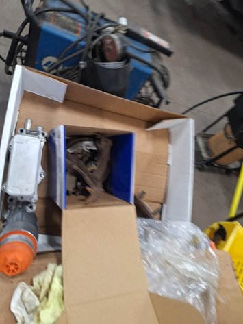 Image for Metal Shop Cart with Contents, 30