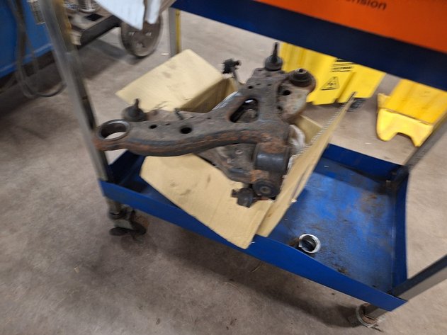 Image for Metal Shop Cart with Contents, 30