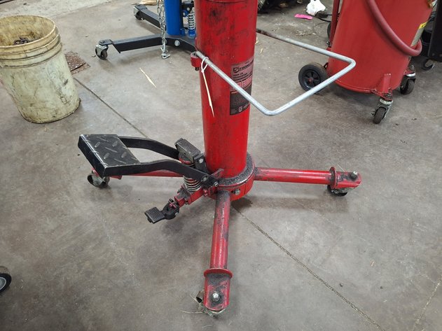 Image for Strongway Telescoping Transmission Jack, 1,000 lb.