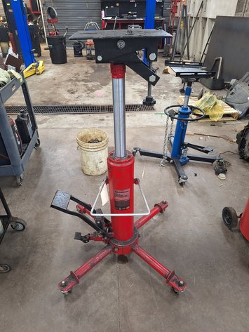 Image for Strongway Telescoping Transmission Jack, 1,000 lb.