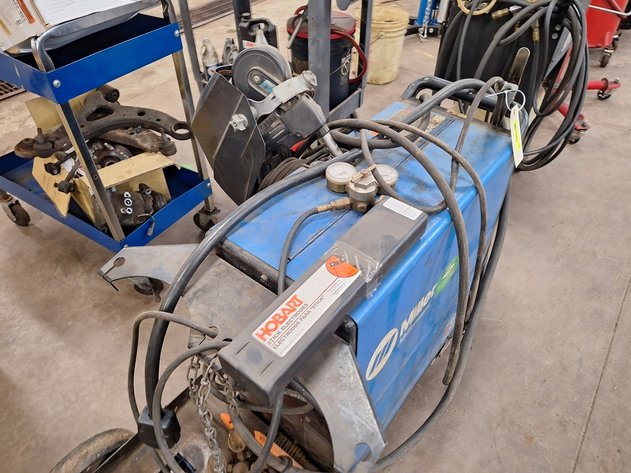 Image for Miller Millermatic 210 Welder, Stock #: 907046, SN: LC520419, 230V, with Cart and Accessories