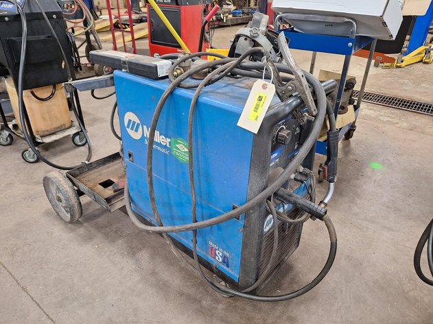 Image for Miller Millermatic 210 Welder, Stock #: 907046, SN: LC520419, 230V, with Cart and Accessories