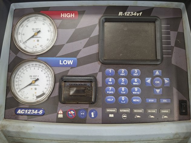 Image for Robinair R-1234yf AC Recovery/Charging System, Model: AC1234-6, 115V