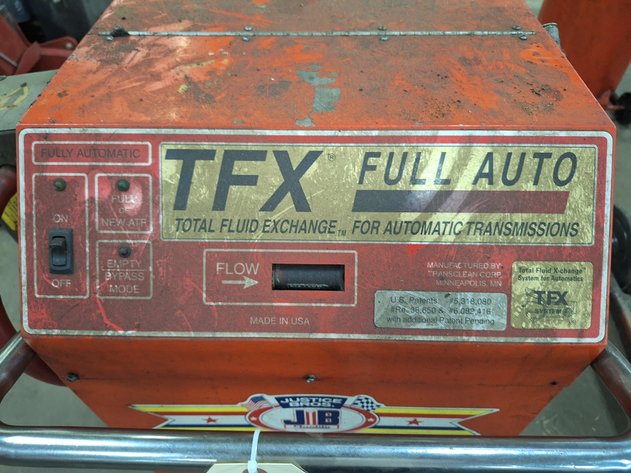 Image for JB TFX Auto Transmission Fluid Exchanger on Wheels