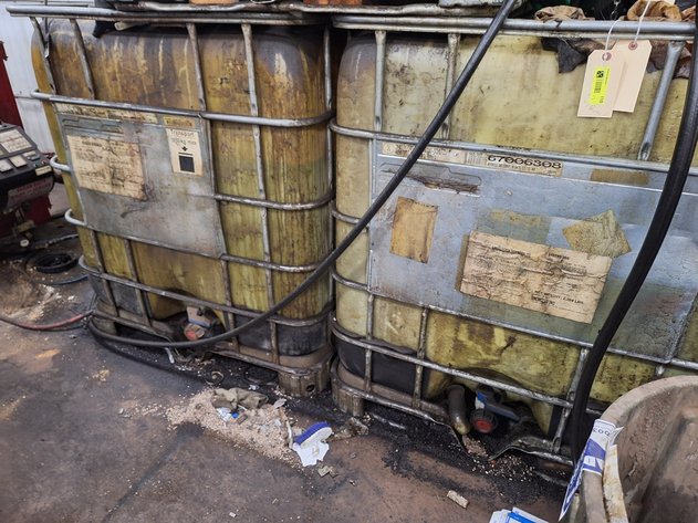 Image for 3 Oil Recovery Tanks and 55 Gallon Drum