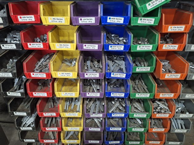 Image for Perfect Equipment Wheel Balancer Weight Cabinet with Contents