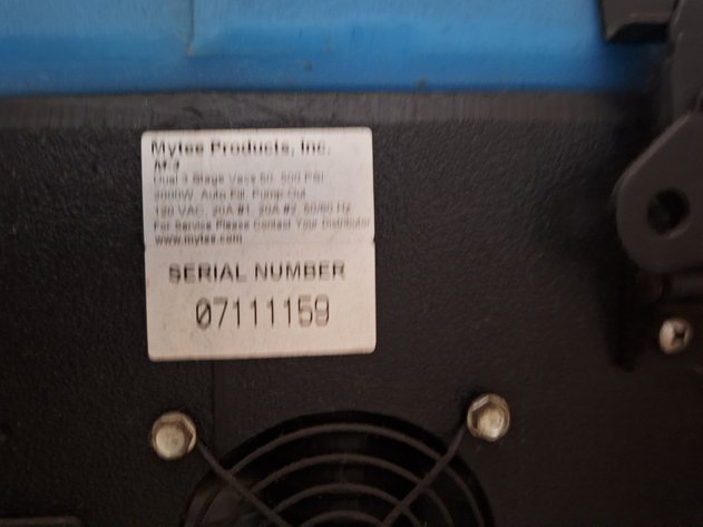 Image for Mytec M-3 Dual 3-Stage Vac, SN: 0711159