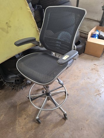 Image for Adjustable Stool on Wheels