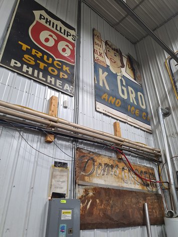 Image for Assorted Signs on Wall