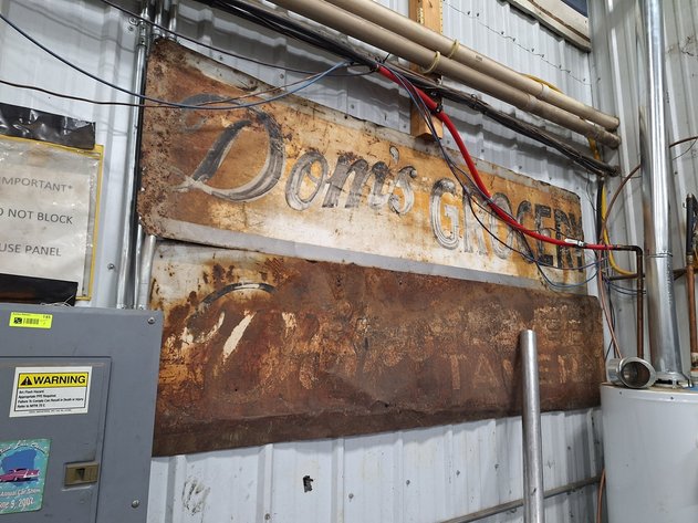 Image for Assorted Signs on Wall
