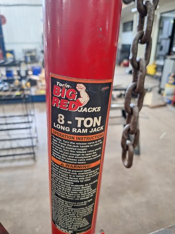 Image for Big Red Hoist on Wheels, 8 Ton Ram