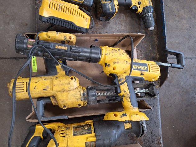 Image for Assorted DeWalt 18V Tools and Related