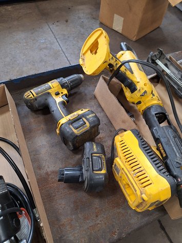 Image for Assorted DeWalt 18V Tools and Related