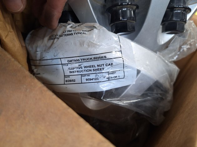 Image for Set of Chevy Hub Caps