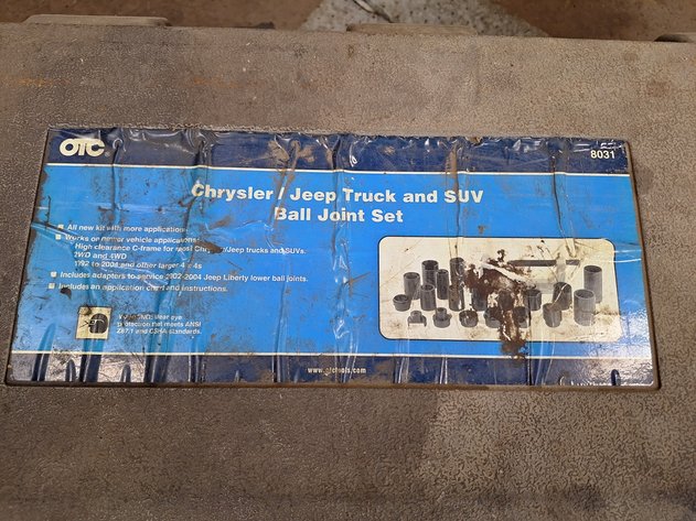 Image for OTC Chrysler/Jeep Trick and SUV Ball Joint Set