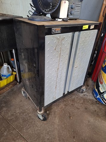 Image for Gladiator 2-Door Metal Shop Cabinet on Wheels, 26