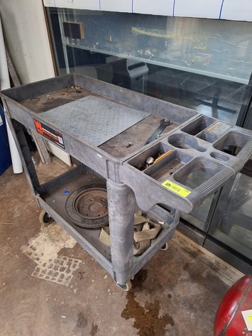 Image for WEN Poly Shop Cart, 40