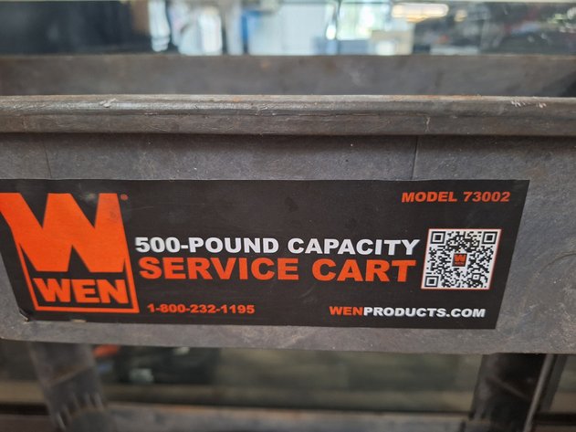 Image for WEN Poly Shop Cart, 40