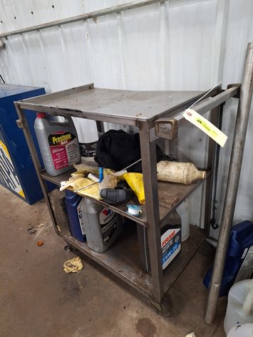 Image for 3-Tier Metal Shop Cart, 30
