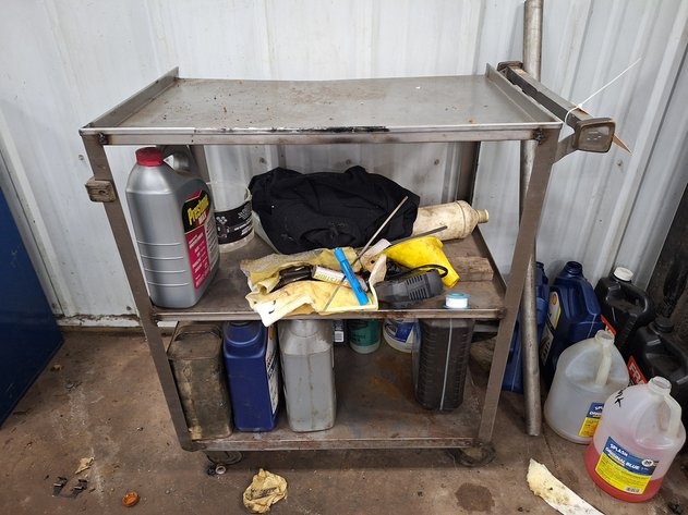 Image for 3-Tier Metal Shop Cart, 30