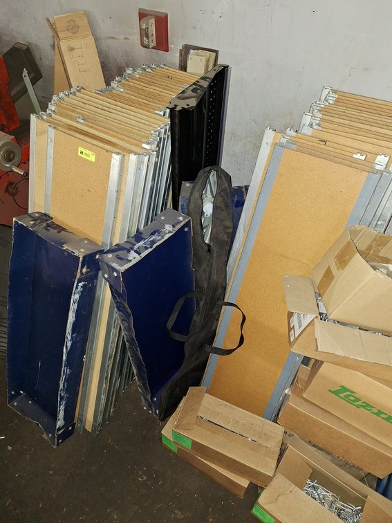Assorted Shelving Components