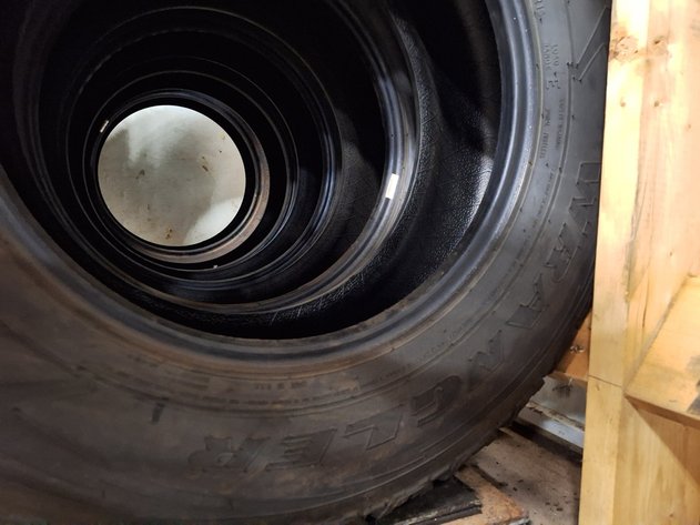 Image for 4 Goodyear Wrangler LT265/70R18, 7-9/32