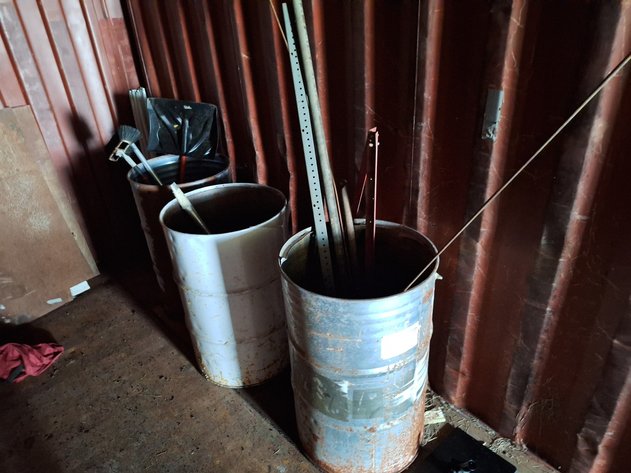 Image for Assorted Tires and More in Container