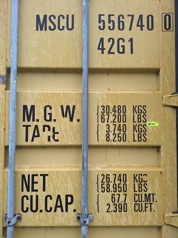Image for 2006 40' CMIC Sea Container, Type: NL40A-181A, No: NCB106008791, 40'x8'x8'