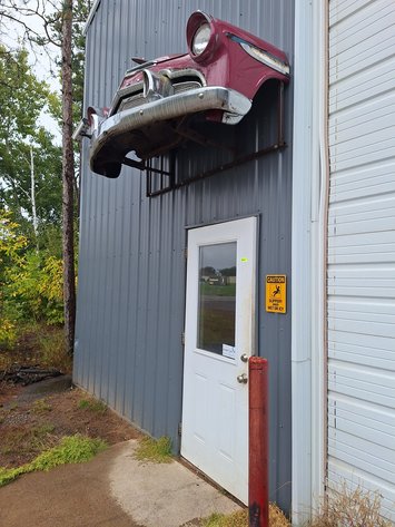 Image for Desoto Front End on Wall, Be Prepared to Remove