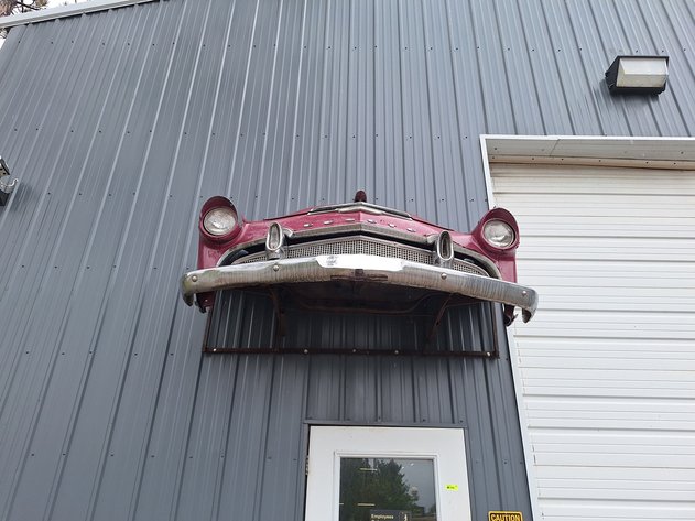 Image for Desoto Front End on Wall, Be Prepared to Remove