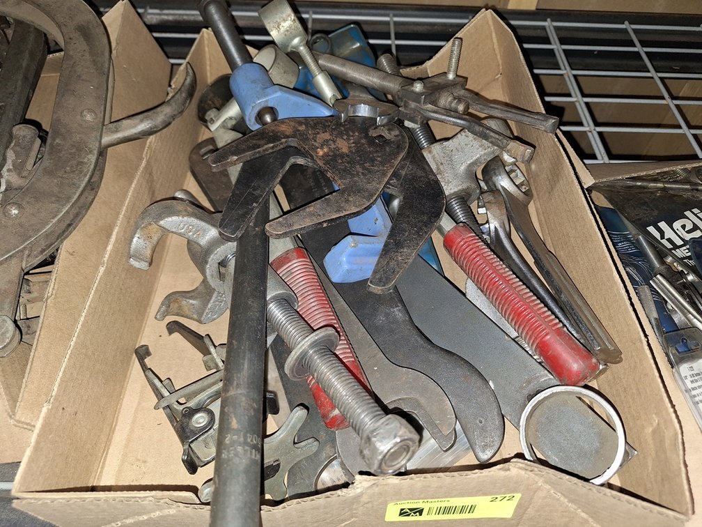 Assorted Pliers and Tools