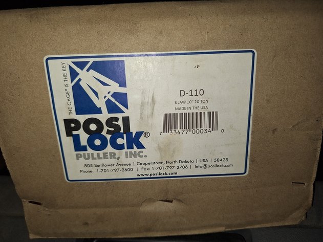 Image for Posi-Lock D-110 3 Jaw 10