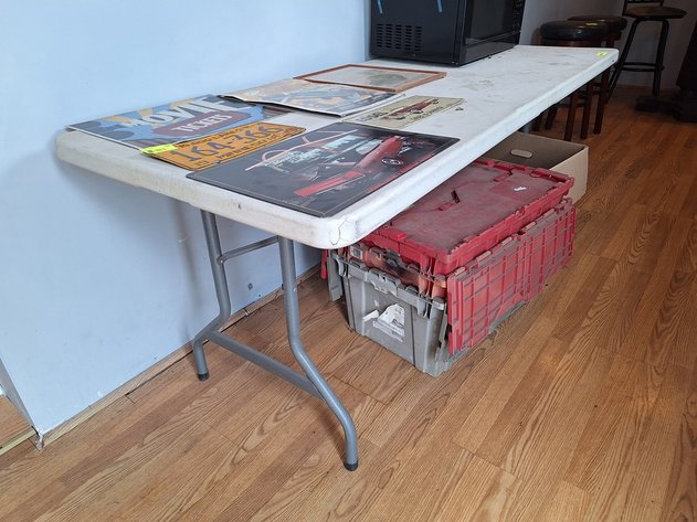 Image for Poly Folding Table, 6'x30