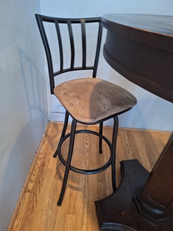 Image for Wood High Top Table with 2 Chairs, 36